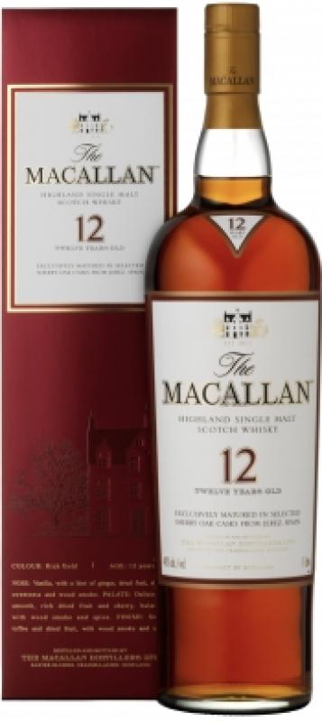 Macallan 12 Years Old, gift box