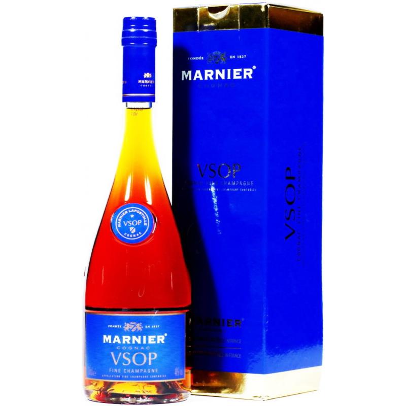 Marnier Fine Champagne V.S.O.P. в подарочной коробке