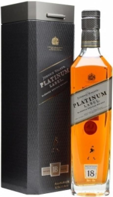 Johnnie Walker, "Platinum Label", 18 Years Old, gift box