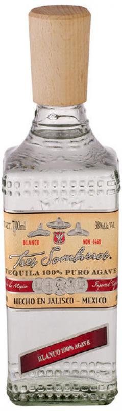 Tres Sombreros Tequila Blanco