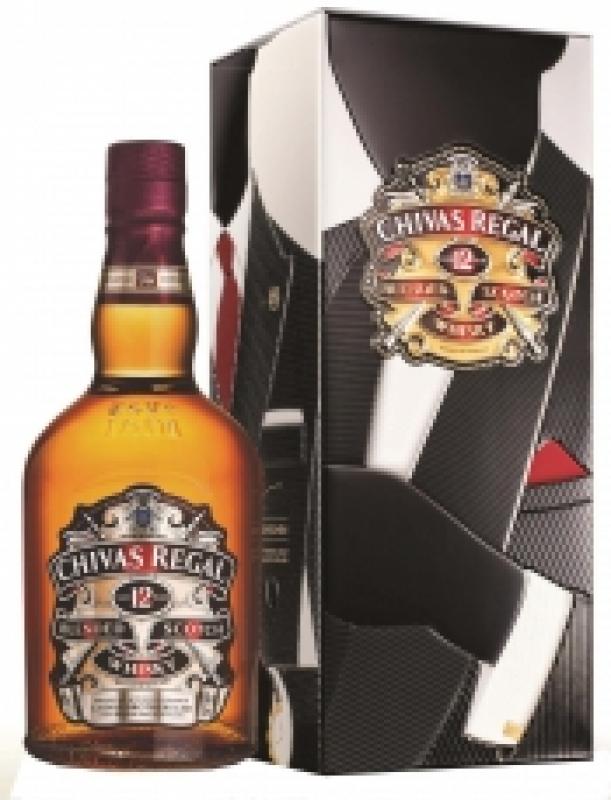 Chivas Regal 12 years old, gift box Patrick Grant