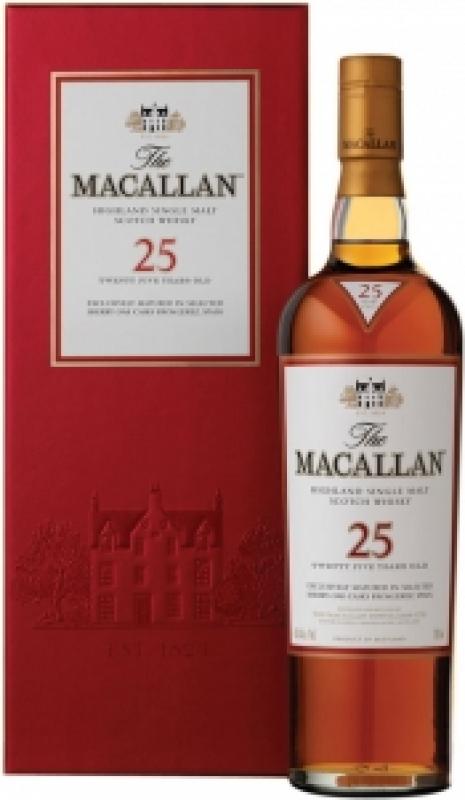 Macallan 25 Years Old, gift box