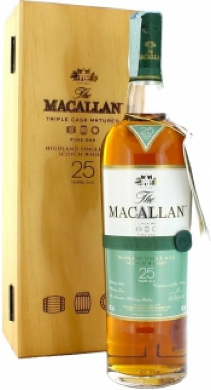 Macallan Fine Oak 25 Years Old, with box