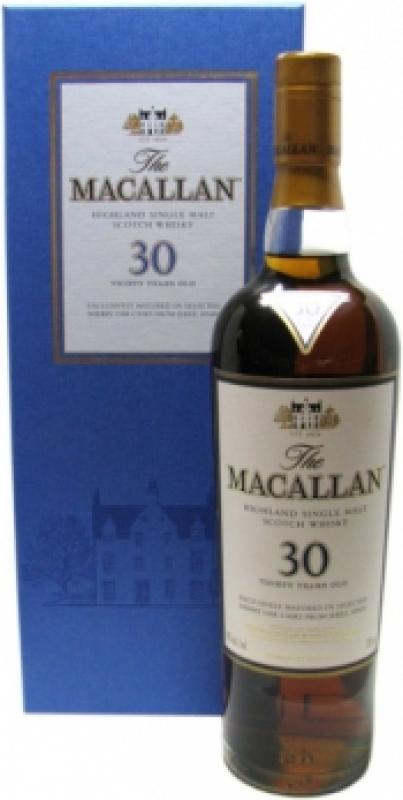 Macallan 30 years old, gift box
