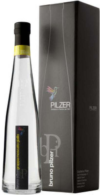 Pilzer, Grappa di Moscato Giallo, gift box