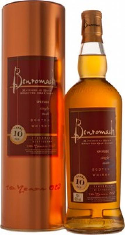 Benromach 10 Years Old, in tube