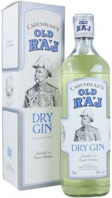 Cadenhead, "Old Raj" Dry Gin (Blue Label), gift box