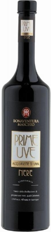 Bonaventura Maschio, "Prime Uve" Nere Acquavite d’Uva