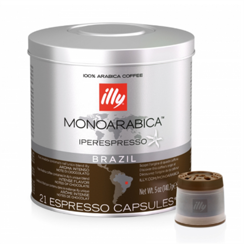 Illy IperEspresso Monoarabica Бразилия, ж/б в капсулах