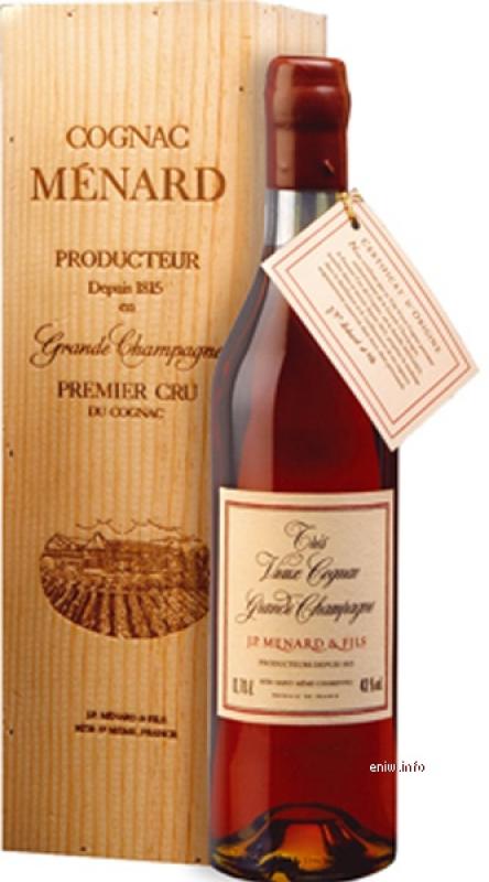 Menard "Tres Vieux" Grande Champagne в деревянной коробке