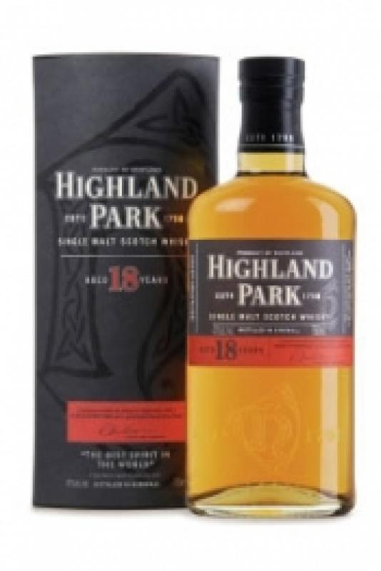 Highland Park 18 Year Old, with box