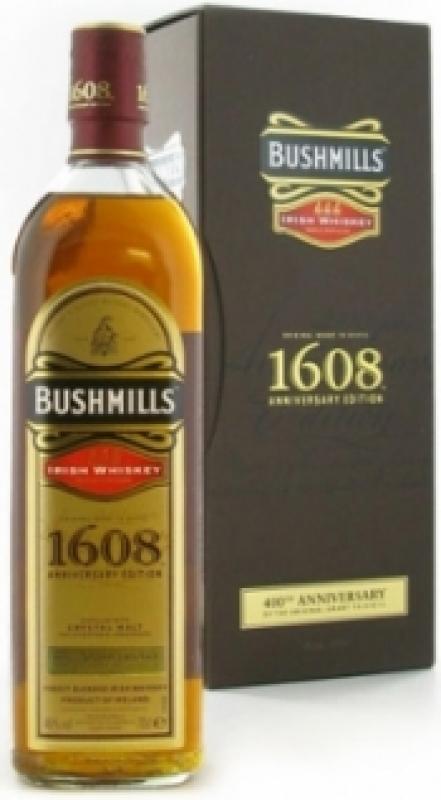 Bushmills 1608 Anniversary Edition, with box