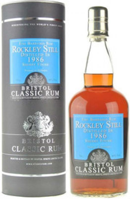 Bristol Classic Rum, "Rockley Still" Barbados, 1986, in tube