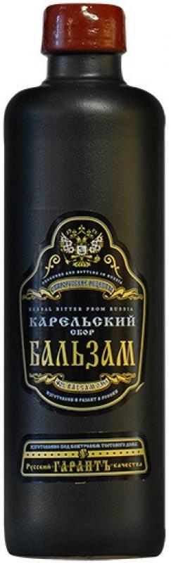"Russian Garant Quality" Karelian Herbs Collection, Balsam, ceramic bottle