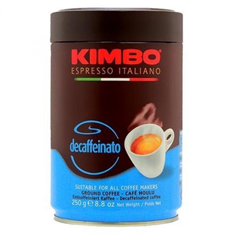 KIMBO Espresso Decaffeinato, ж/б молотый
