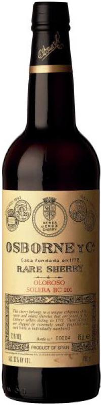 Osborne, Oloroso Solera "BC 200" Rare Sherry