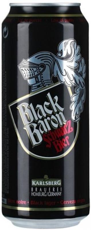 "Black Baron" Schwarzbier, in can