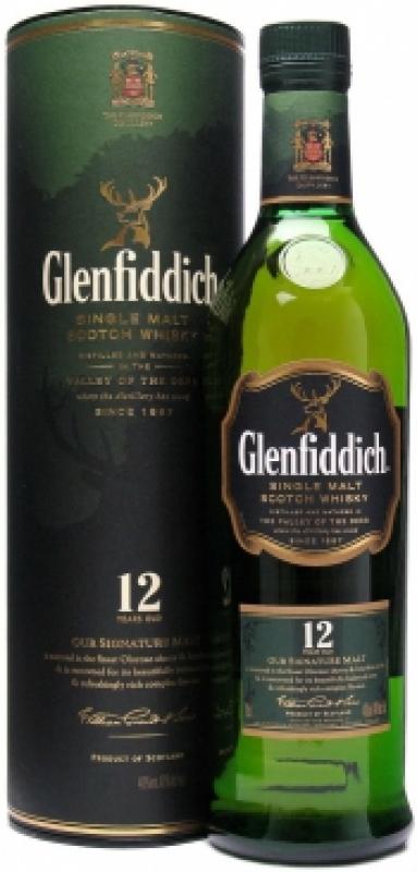 Glenfiddich 12 Years Old, in tube