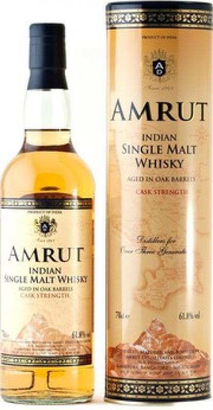 "Amrut" Cask Strength, in tube