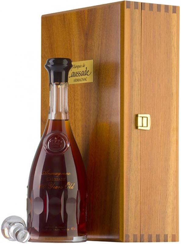 Marquis de Caussade, 100 Years Old, wooden box