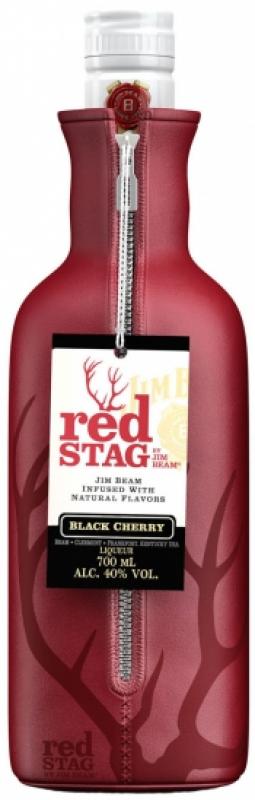 Red Stag "Black Cherry", with bottle cooler