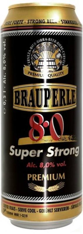 "Brauperle" Strong, in can