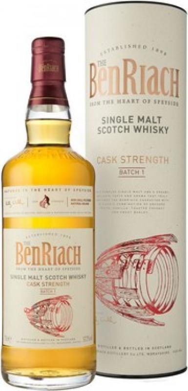 Benriach "Cask Strength", Batch 1, in tube