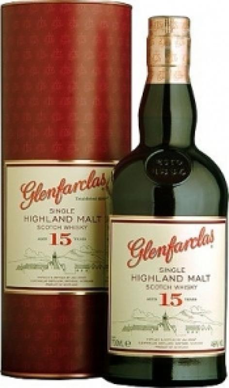 Glenfarclas 15 years, in tube