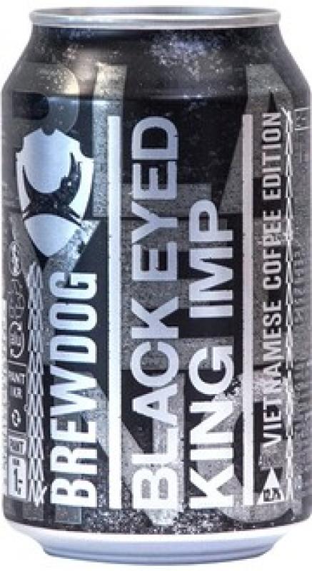 BrewDog, "Black Eyed King Imp", in can