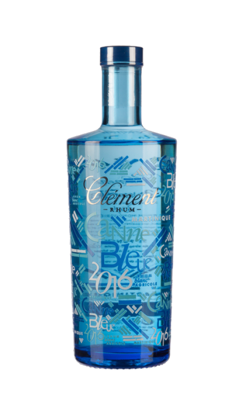 "Clément" Canne Bleue 2016 Martinique Rhum blanc Agricole