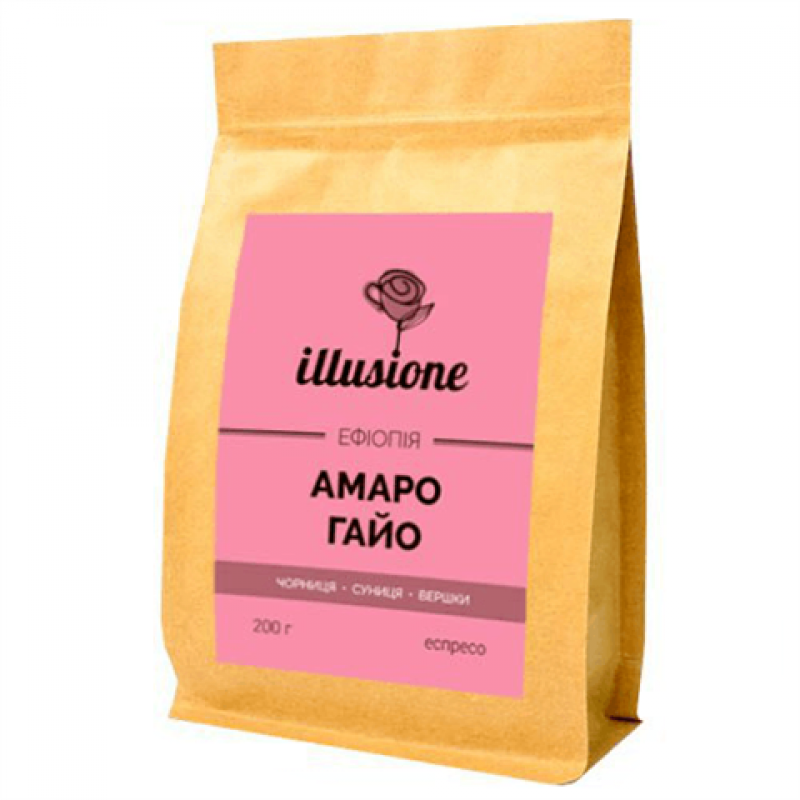 Illusione Ethiopia Amaro Gayo, в зернах