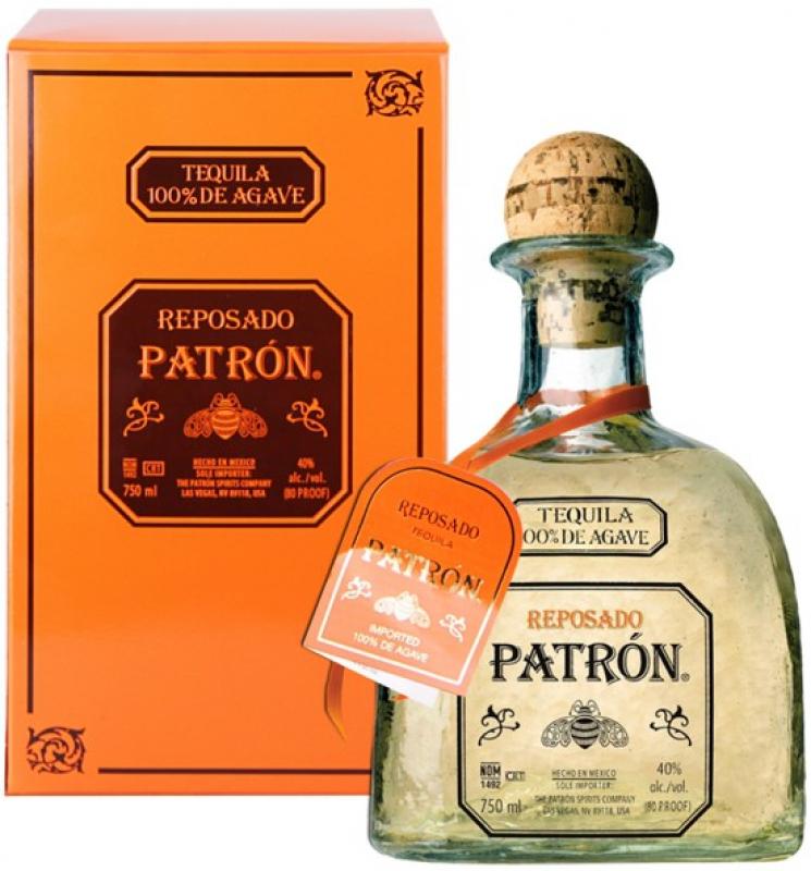"Patron" Reposado, gift box