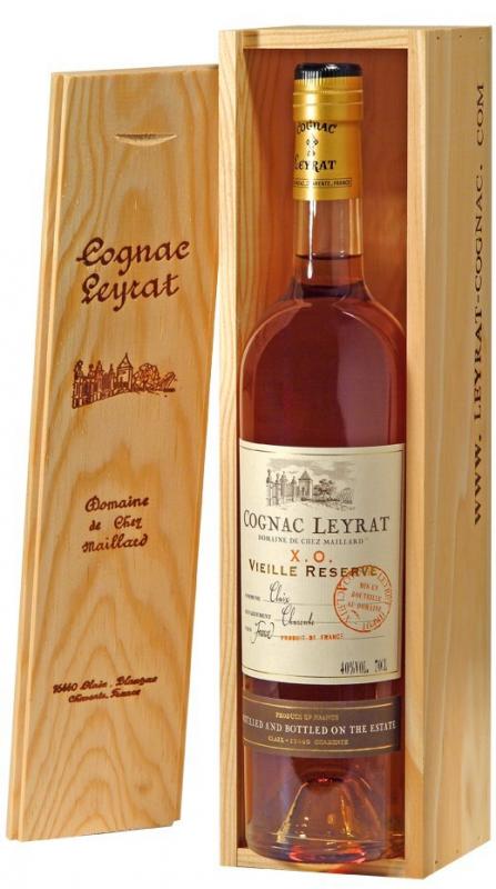 Leyrat X.O. "Vielle Reserve" в деревянной коробке