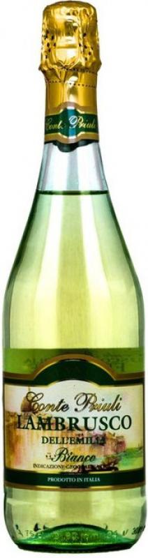 "Conte Priuli" Lambrusco dell'Emilia Bianco IGT