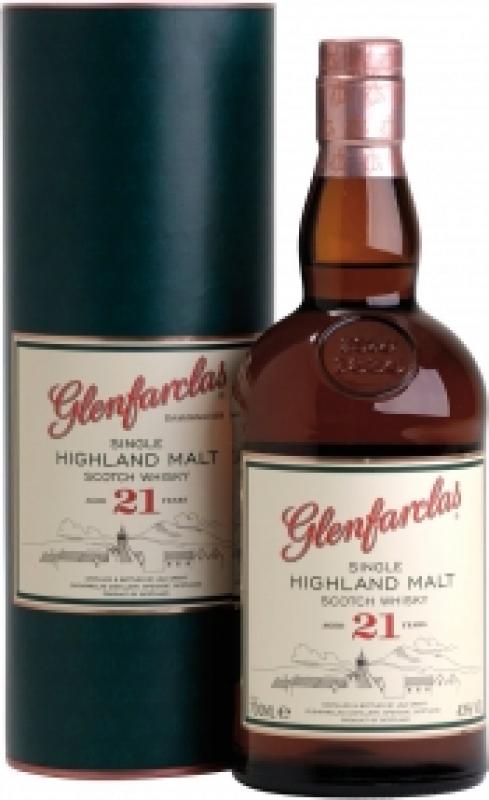 Glenfarclas 21 years, In Tube