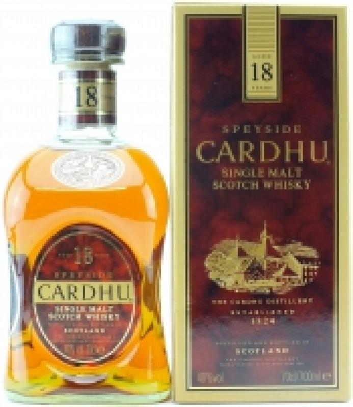 "Cardhu" 18 Years Old, gift box