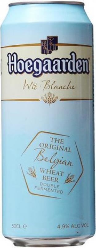 "Hoegaarden" Blanche, in can