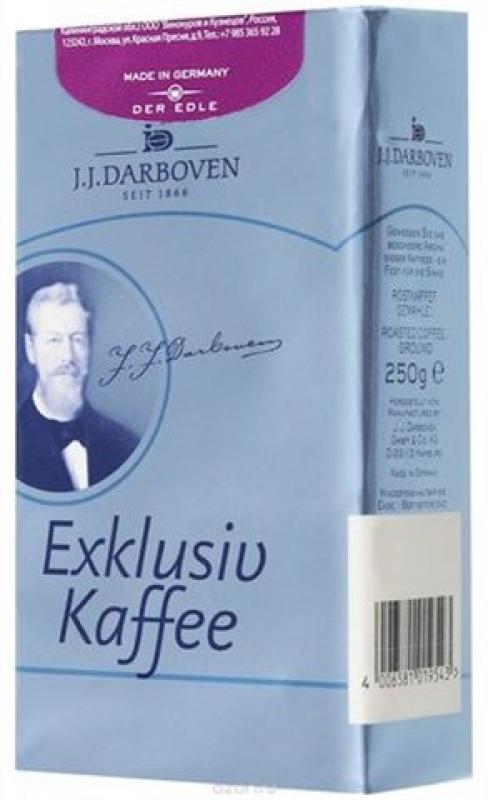 J.J.Darboven Exklusiv kaffee der Edle, молотый