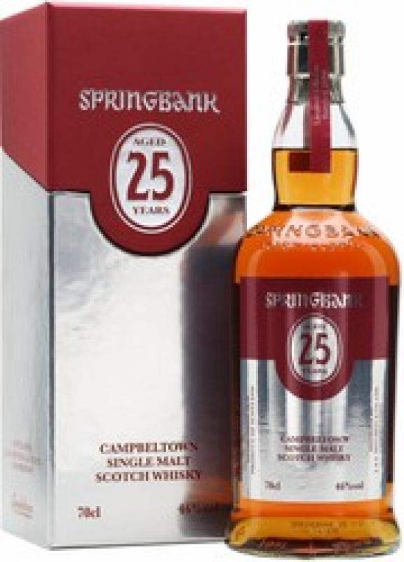 Springbank 25 Years Old, gift box