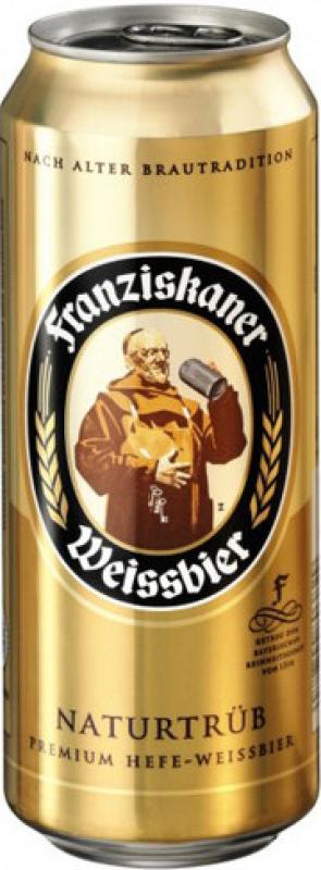"Franziskaner" Hefe-Weisse, in can