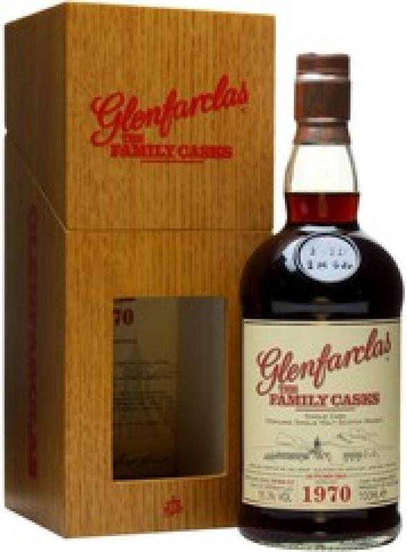 Glenfarclas 1970 Family Casks, in wooden box,