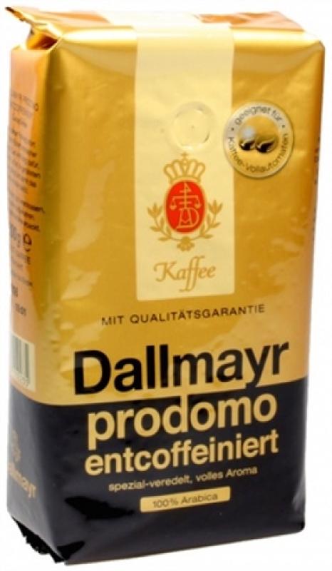 Dallmayr Prodomo decaf, в зернах