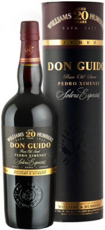 Williams & Humbert, "Don Guido" Pedro Ximenez Solera Especial 20 years, gift tube