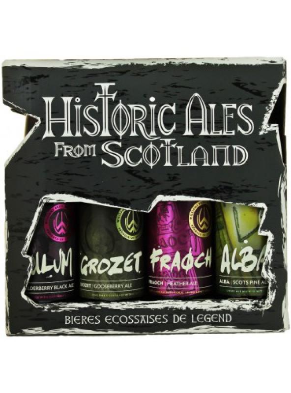 "Historic Ales from Scotland", gift set (4 bottles)