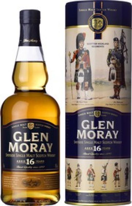Glen Moray 16 years, in tube