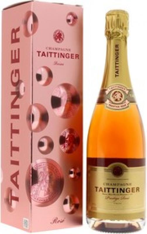Taittinger, "Prestige Rose" Brut, gift box