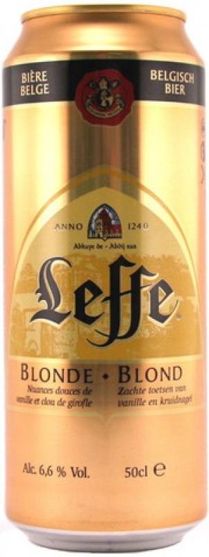 "Leffe" Blonde, in can