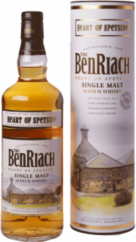 Benriach, "Heart of Speyside", in tube