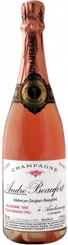 Andre Beaufort Doux Rose Grand Cru, 1990