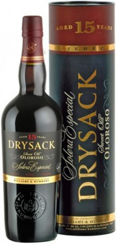 "Dry Sack" Solera Especial 15 Anos, gift tube